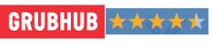 GrubHub: 4.5/5 (59 ratings)
